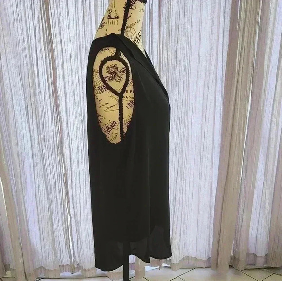 Banana Republic sheer blouse, Size Large - Picture 2 of 8